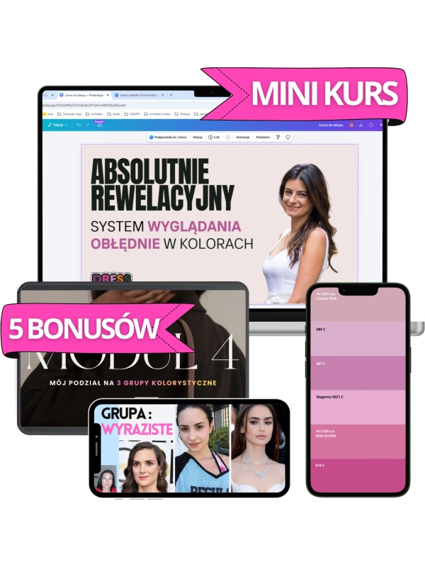Absolutnie Rewelacyjny System  Wyglądania OBŁĘDNIE dzięki KOLOROM  + WZORNIK połączeń