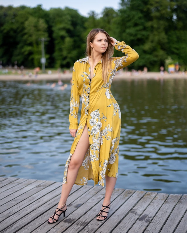 Sukienka Long Island Gold